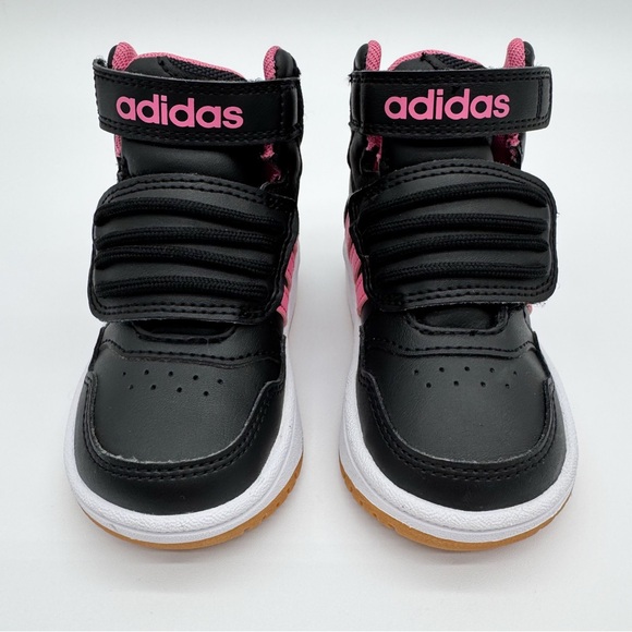 Adidas Hoops Mid 3.0 Basketball Shoes in Core Pink Fusion Baby Size 5 - Picture 2 of 11